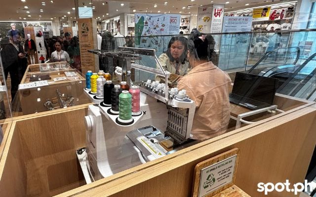 uniqlo bgc high street utme embroidery station